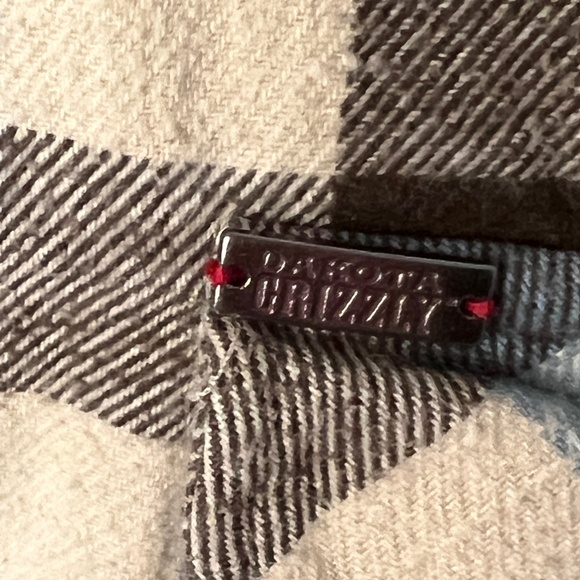 Dakota Grizzly Shirt Flannel Plaid Sz XXL Cowboy Western Brown Blue 100% CottonD - Picture 3 of 6